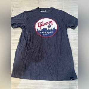 Gibson Navy Blue Nashville Graphic Short Sleeve Tee
